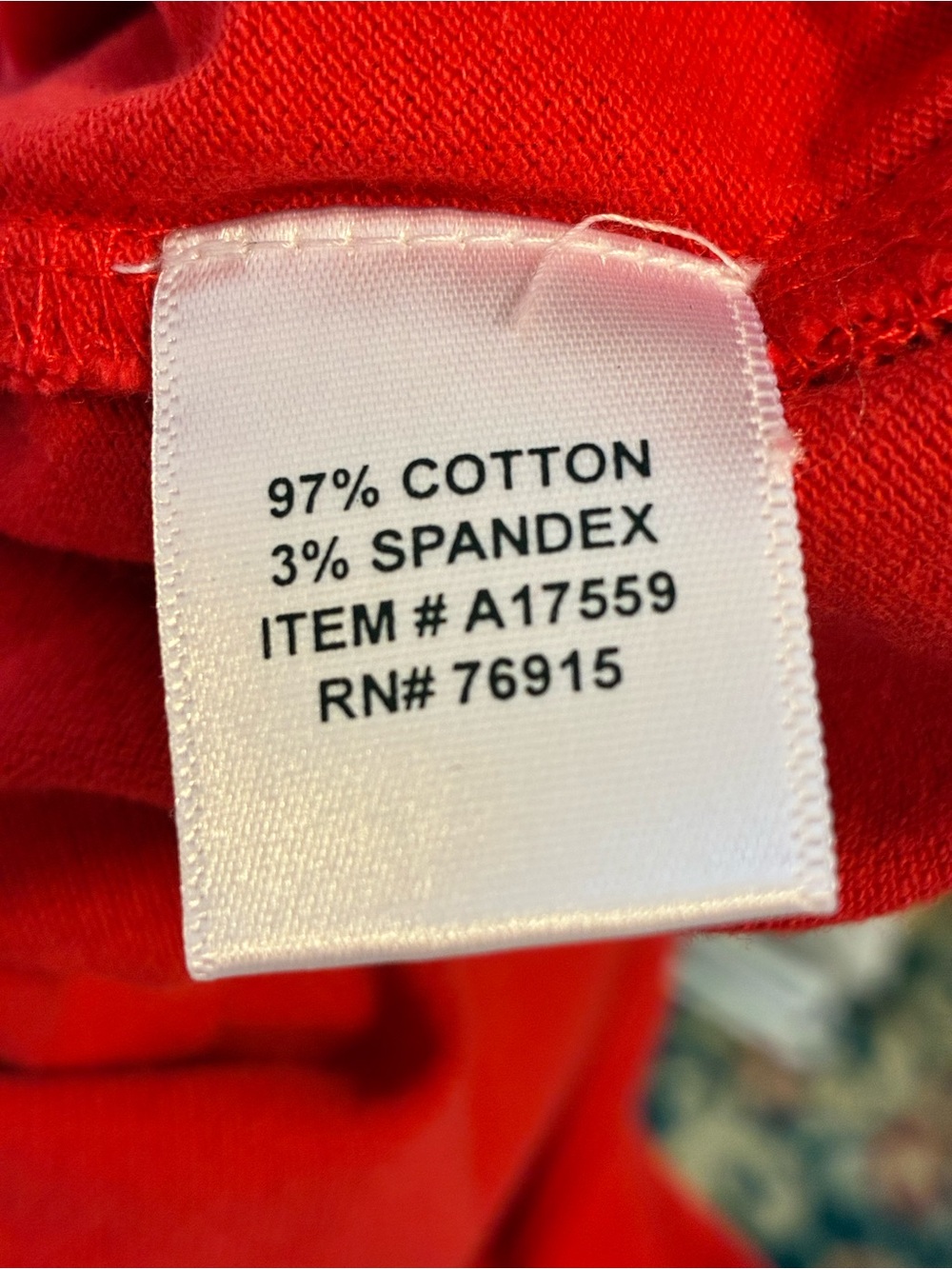 Polo Dress in Bright Red Short Sleeve - Appleseed - Picture 9 of 11